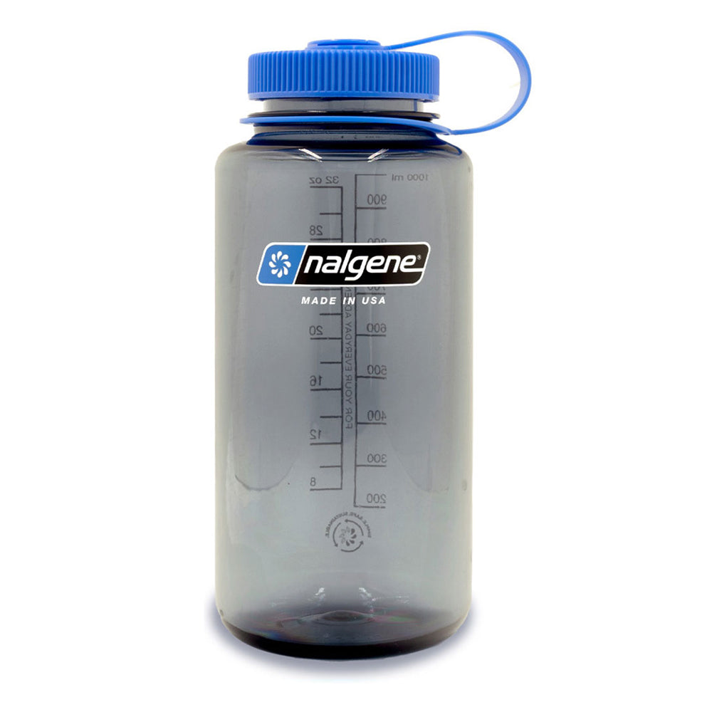 Botella reutilizable 1 litro gris boca ancha Sustain Nalgene