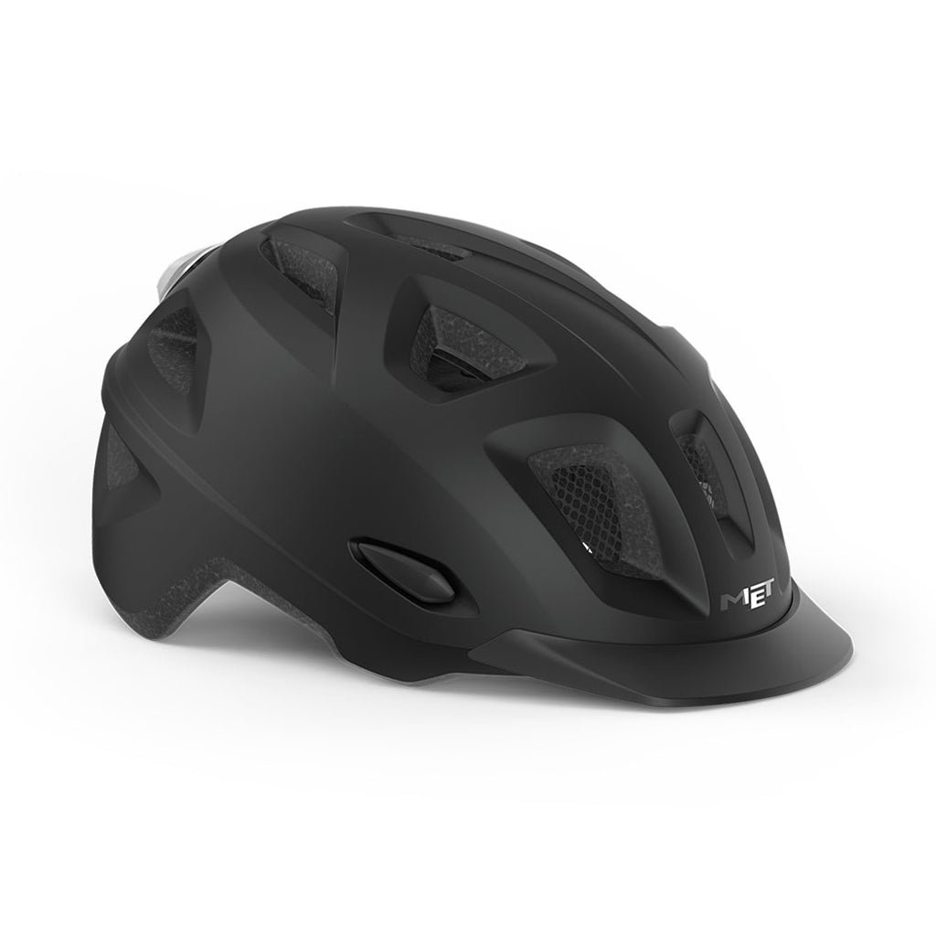 Casco Met Mobilite Negro Mate L