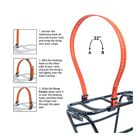 Correa Voile Rack Strap 13mm  50cm/20¨