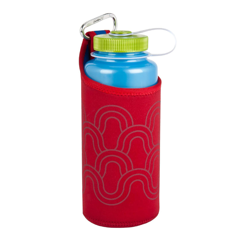 Funda de neopreno para colgar 1 litro roja Nalgene