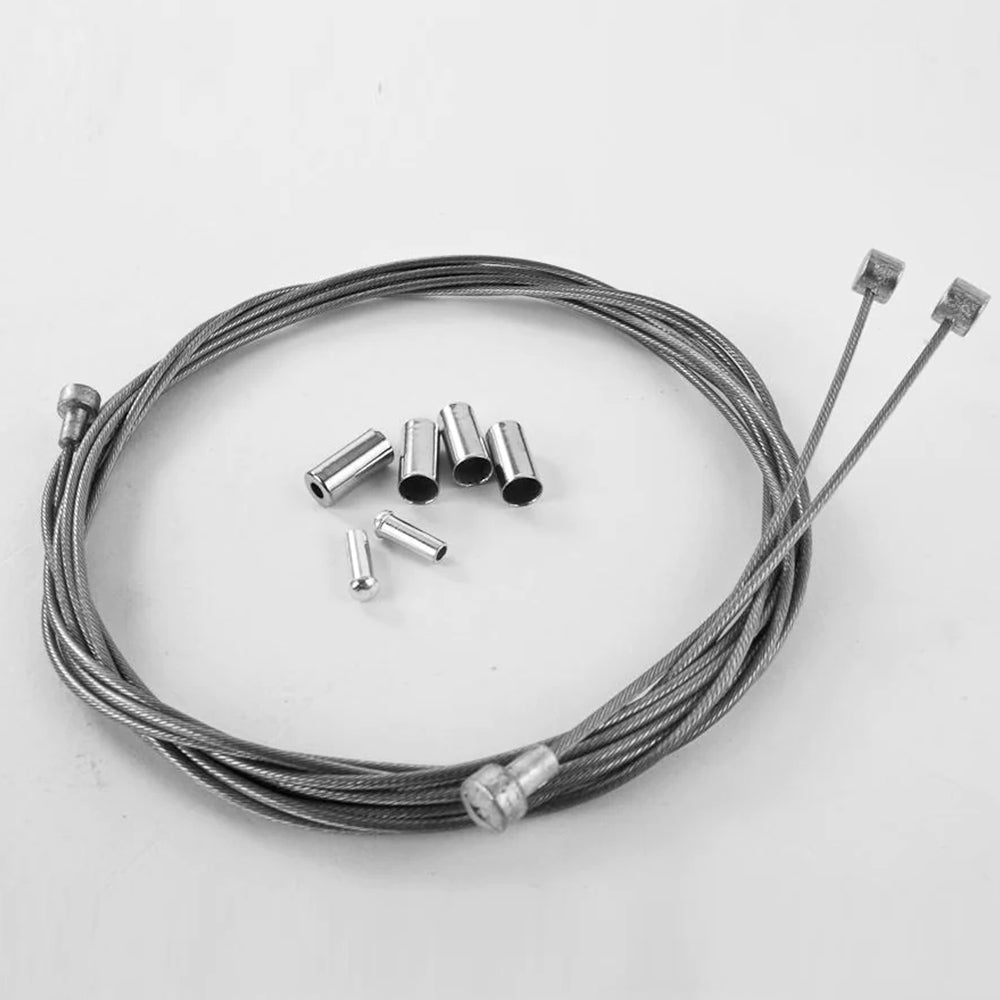 Kit de cable de freno metallico Velo Orange Braid