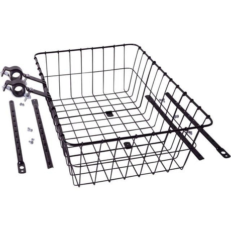 Cesta Delantera Wald L 1392 Basket Negra